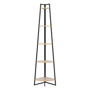 Ъглова етажерка 5five Aliaj, Метал, 180 cm, Бежова