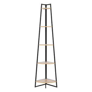 Ъглова етажерка 5five Aliaj, Метал, 180 cm, Бежова