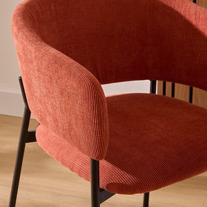 Scaun de masă Atmosphere cu cotiere Solea, Cord