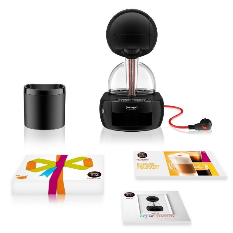 Espressor De'Longhi Dolce Gusto Stelia EDG 636.W, Capsule, 15 bar, 1500 W, Negru