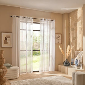 Georgette sheer curtains 140 x 240 cm white