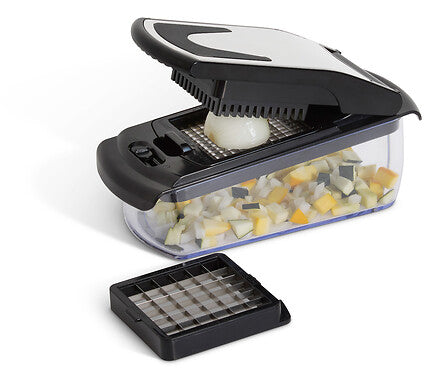 Multi-cut mandoline Silver Pro length 27.5 cm black
