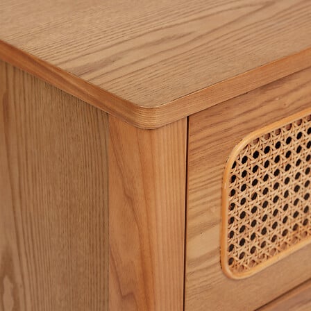 Comodă Atmosphera Tiria, 3 sertare, 90x45x85 cm, MDF