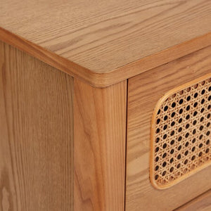 Comodă Atmosphera Tiria, 3 sertare, 90x45x85 cm, MDF