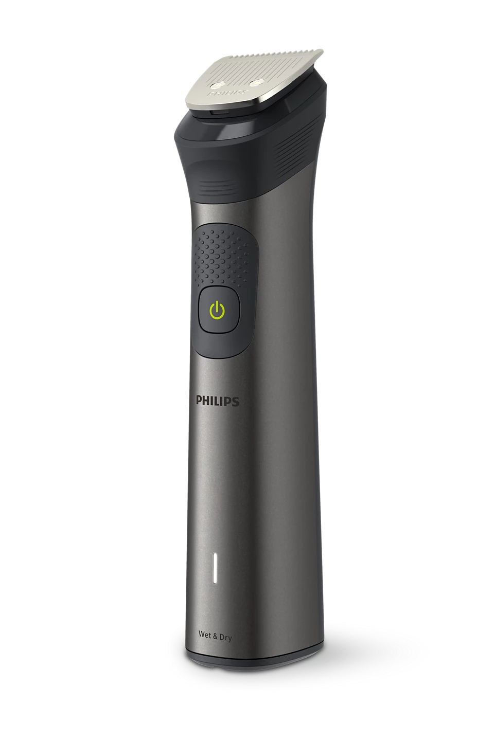 Aparat de tuns 15 în 1 Philips Multigroom MG7940/15, BeardSense, 22 de lungimi, rezistent la apă, negru/argintiu