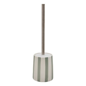 Четка за тоалетна 5five Strio, Доломит, 39 cm, Зелен селадон