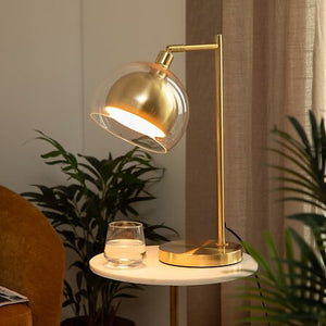 Lampă de masă Atmosphera Dolce Riviera, 48 cm, Metal și ciment