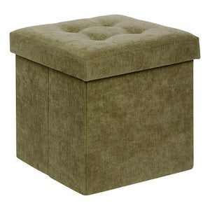 Pouf cu atmosfera de depozitare Lysandre, kaki