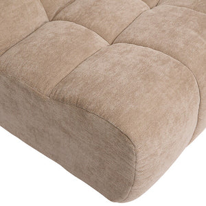 Canapea Atmosphera Miroa cu două locuri, modul comprimat, culoare Chenille, bej