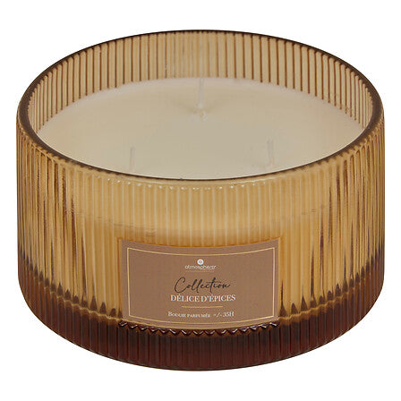 Lumânare parfumată Atmosphera Albie, 635 g, Borcan de sticlă