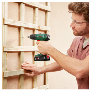 Mașină de găurit Bosch Easydrill, 18V-40, cu baterie, 1x 2.0Ah + încărcător AL18V-20, Verde