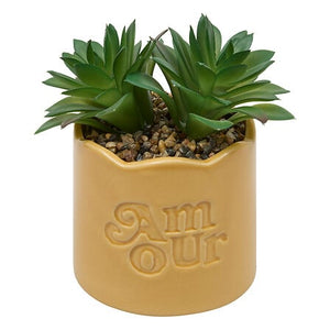 Plantă artificială Atmosphere Chéri, 17 cm, diverse specii