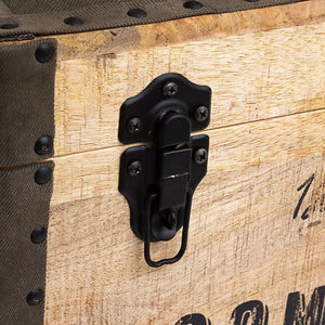 Comodă puf Atmosphera Silas, lemn de mango