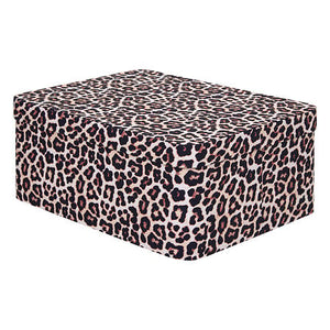 Комплект 4 кутии за съхранение 5five Polybox Leopard, Картон
