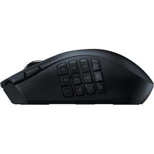 Mouse de gaming wireless Razer Naga V2 HyperSpeed, negru