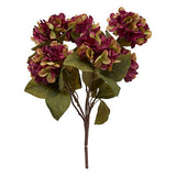 Buchet decorativ hortensii atmosphera Fria, Asortate, 53 cm