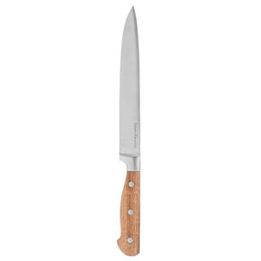 Нож за хляб 5five Elegancia, Неръждаема стомана и акация, Бежов