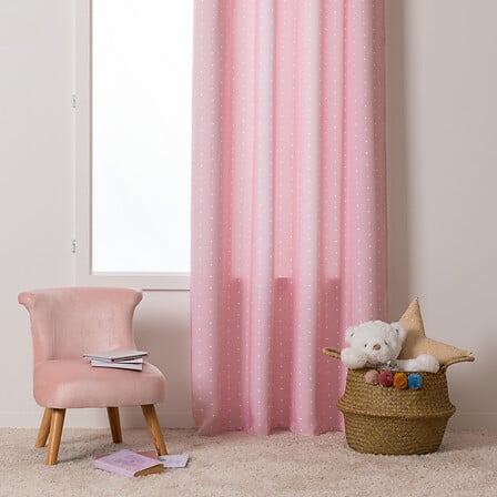 Perdea pentru copii Atmosphera Princess 140x260 cm, Roz