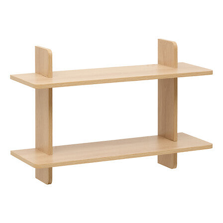 Стенен рафт FIVE Fixy, 2 нива, MDF, 60 cm, Бежов