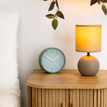 Lampă de noapte Atmosphere Timeo, 25 cm, ceramică