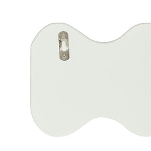 Raft de perete Atmosphera Salina, MDF, Alb, 53 cm