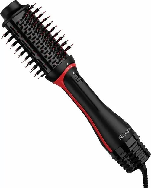 Perie electrică REVLON One-Step Volumiser PLUS RVDR5298E, cap detașabil, 4 niveluri, tehnologie ceramică cu turmalină