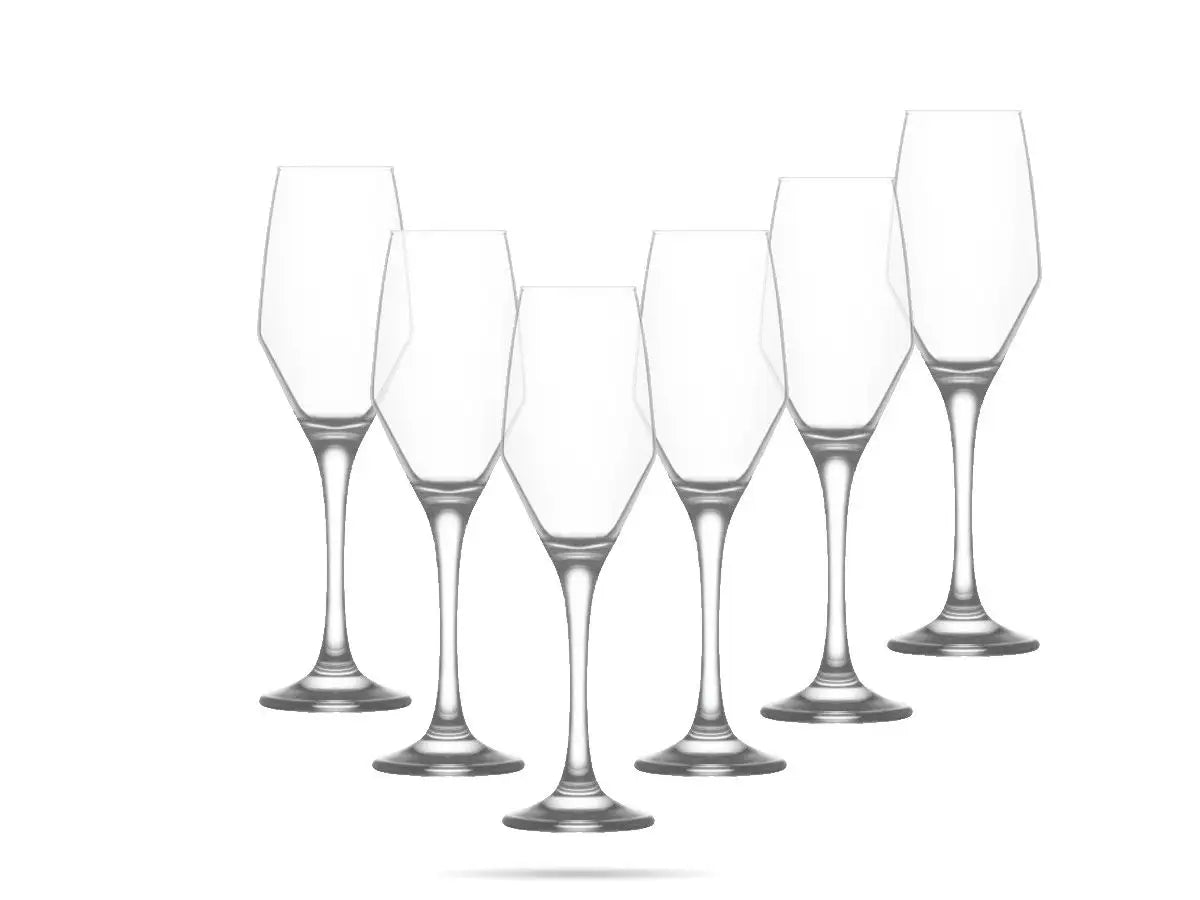 Set pahare șampanie LAV Ella, 230 ml, 6 buc.