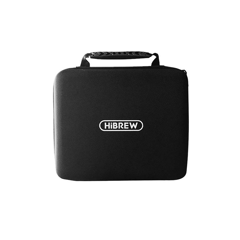 Cafetieră portabilă 3 în 1 HiBREW H4-premium, cu adaptor și husă, 15 bar, 80 W, 60