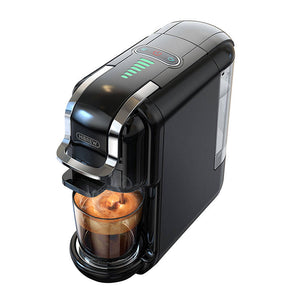 Espressor multifuncțional 5 în 1 Hibrew H2B pentru cafea măcinată, capsule Nespresso, Dolce Gusto, Lavazza, capsule Espresso, K-cup, 1450 w, 19 bar, negru