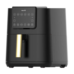 Friteuză cu aer cald Deerma DEM-KZ120, 1700W, 7,5 l, până la 200°C, 8 programe, Negru