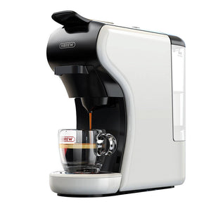 Espressor multifuncțional 4 în 1 HiBrew H1A, opțiune cafea și capsule, 1450 w, 19 bar, alb