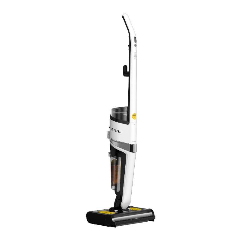 Aspirator vertical cu funcție de mop Deerma DEM-VX20W, 420W, Capacitate 500/600ml, IPX4, Alb
