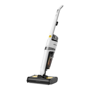 Aspirator vertical cu funcție de mop Deerma DEM-VX20W, 420W, Capacitate 500/600ml, IPX4, Alb
