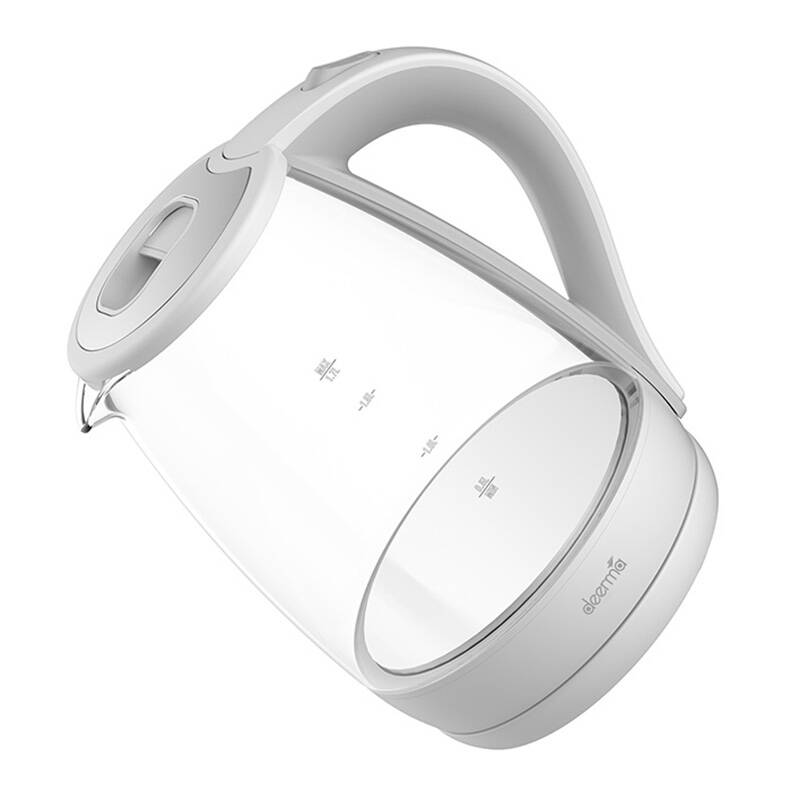 Fierbător electric Deerma SH30W, 2200W, 1,7 L, Alb