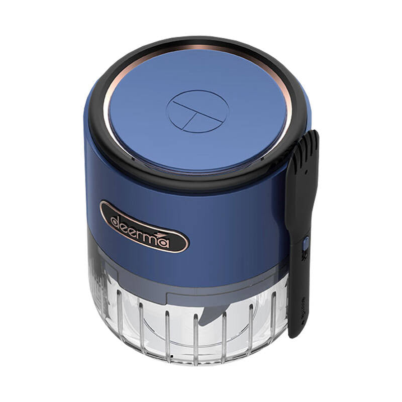 Tocător electric de legume Deerma JS100, 40W, 150 ml, Albastru 