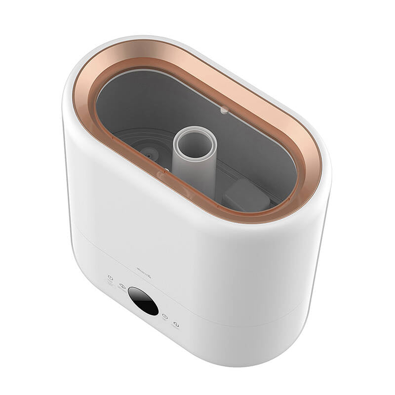 Umidificator de aer cu ultrasunete Deerma ST636W, 28W, 4.5L, sterilizare UV, aromaterapie, alb