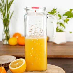 Cană de sticlă LAV Bloom, 1,2 l