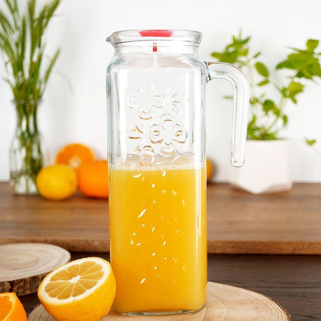 Cană de sticlă LAV Bloom, 1,2 l