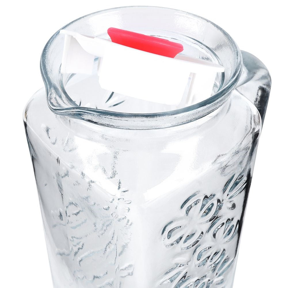 Cană de sticlă LAV Bloom, 1,2 l