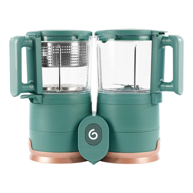 Aparat de călcat cu abur 6 luni+, 4 în 1 Nutribaby din sticlă