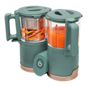 Aparat de călcat cu abur 6 luni+, 4 în 1 Nutribaby din sticlă