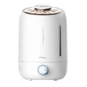 Purificator de aer Deerma F500, 25W, Capacitate 5 l, 300 ml/h, Silențios, Aromaterapie Alb