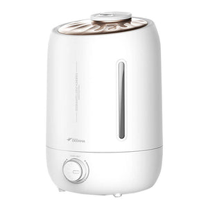 Purificator de aer Deerma F500, 25W, Capacitate 5 l, 300 ml/h, Silențios, Aromaterapie Alb