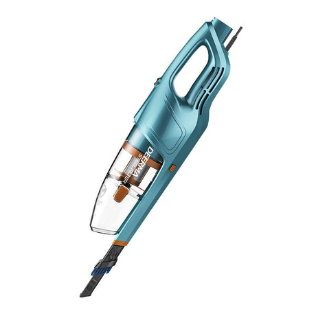 Aspirator vertical Deerma DX900, 600W, 17kPa, recipient 0.8 l, 75dB, cablu 5m, turcoaz 