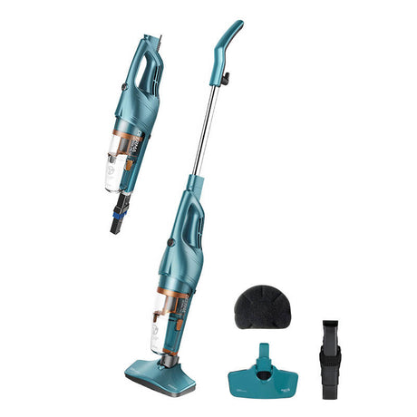 Aspirator vertical Deerma DX900, 600W, 17kPa, recipient 0.8 l, 75dB, cablu 5m, turcoaz 