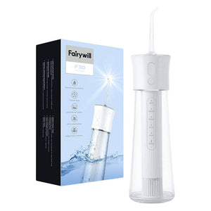 Irigator dentar FairyWill F30, 5 moduri, 300 ml, alb