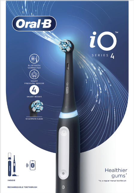 Periuță de dinți electrică Oral-B iO 4, Neagră
