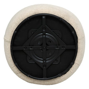 Fotoliu Atmosphera Sileo, Boucle, Pivotant, Bej