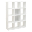 Етажерка с 12 отделения 5five Mix'n Modul, MDF, Бяла, 102x135.5 cm