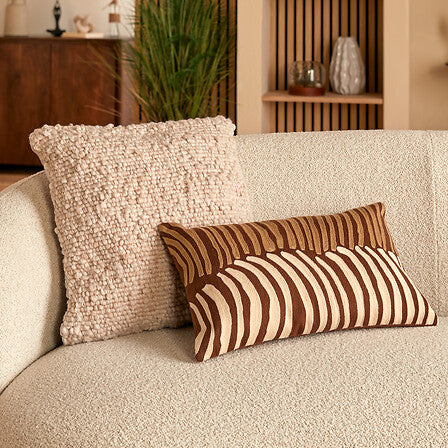 Pernă decorativă Atmosphera Volna, 45x45 cm, efect de valuri